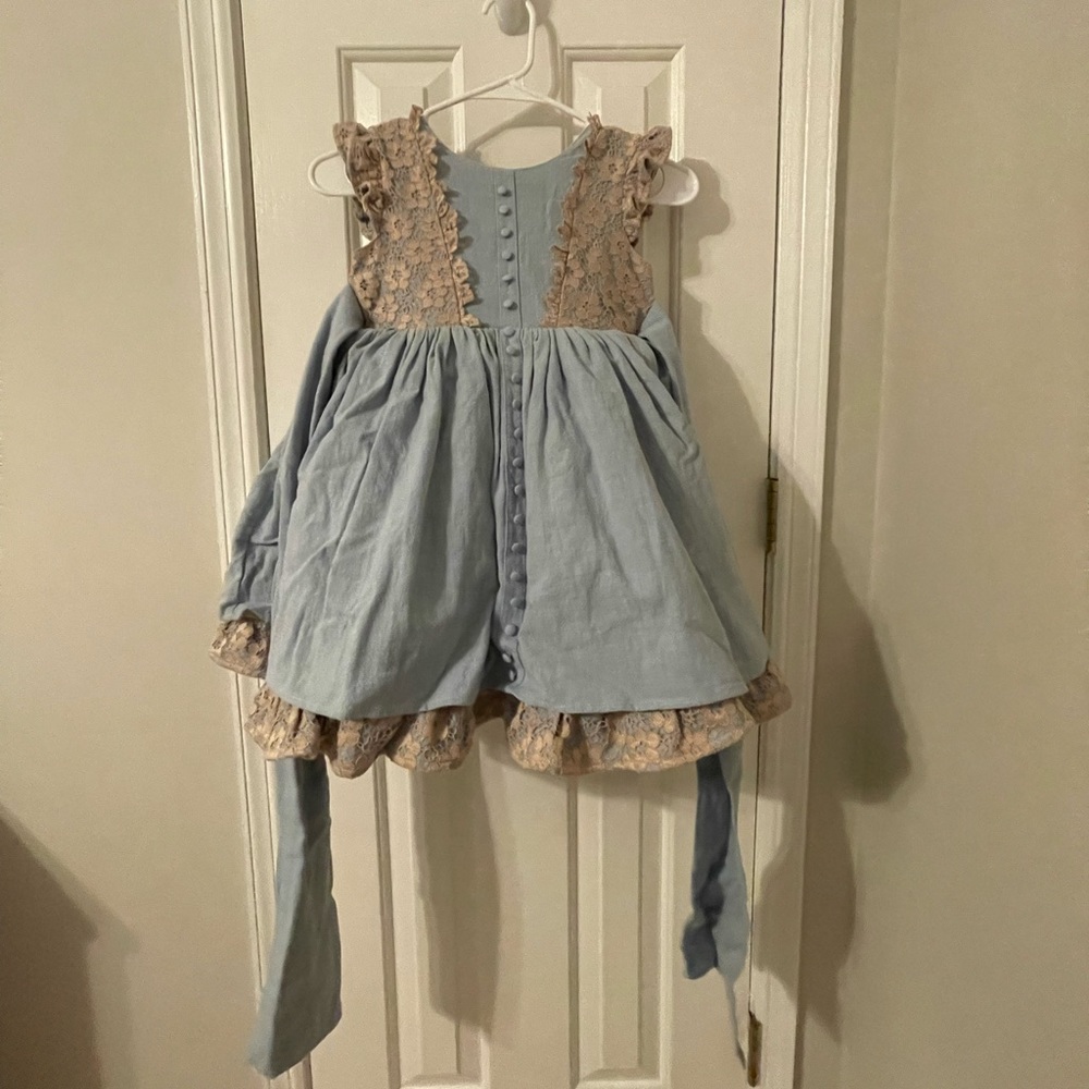 The Paper Doll Blue Remi Size 8 girls dress